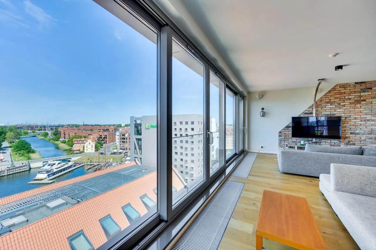 Penthouse Comfort Apartments Granaria Gdansk